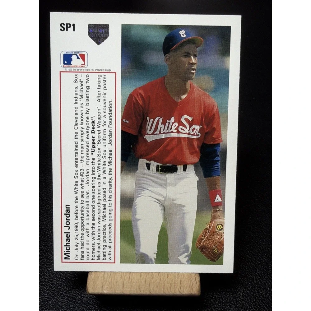 1991 Upper Deck Michael Jordan Inserts #SP1 White Sox U
